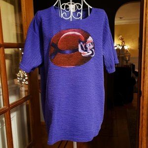 LA Lights red had ladies shirt sz XL